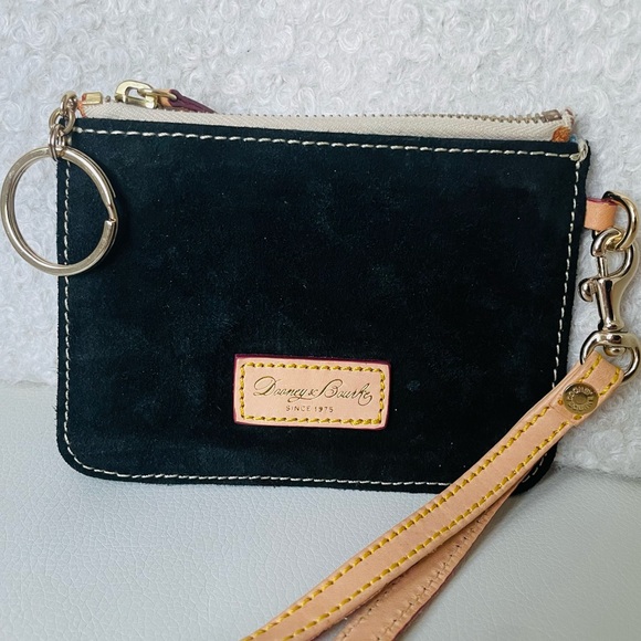 Dooney & Bourke Suede Key & Coin Pouch ▪️ VINTAGE ▪️ AMAZING CONDITION - Picture 6 of 12